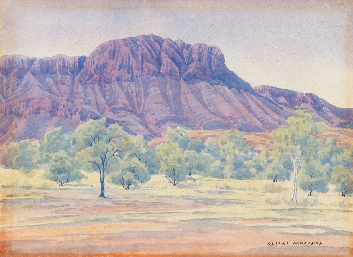 Hermannsburg at the NGA