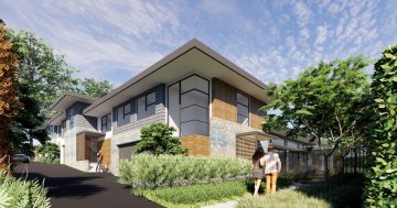 Heritage, size concerns over three townhouses proposed for key Forrest corner block