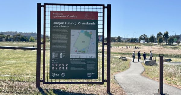 From giant mounds of building waste to the ACT's newest nature reserve