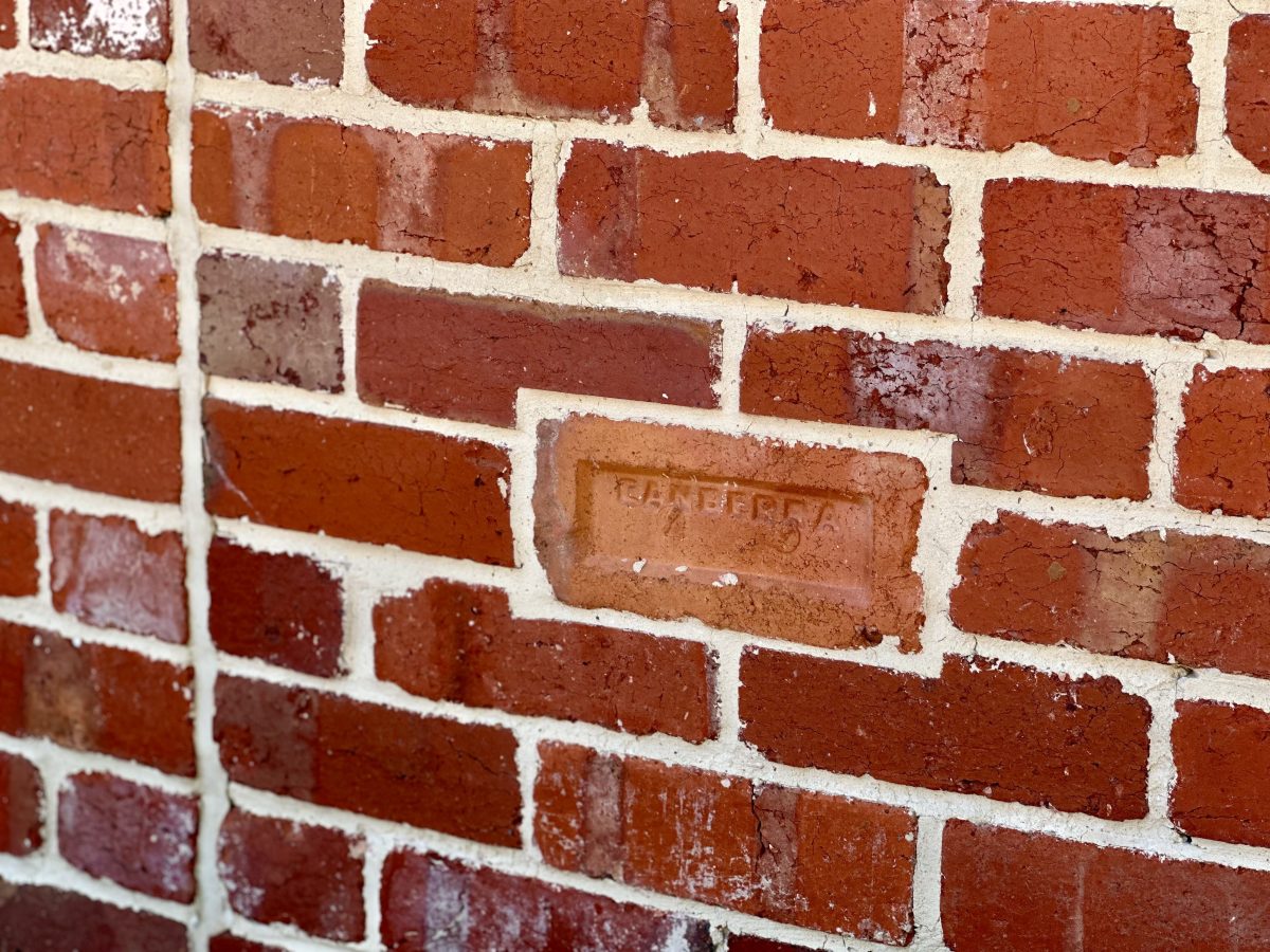Canberra red bricks