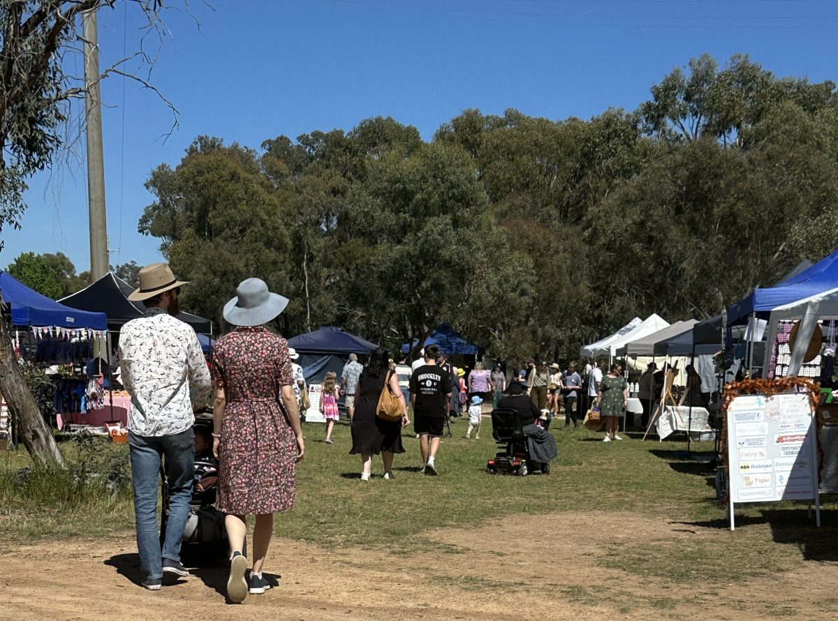 people strolling through country markets