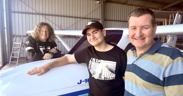15-year-old takes his first solo flight and proves his teachers wrong
