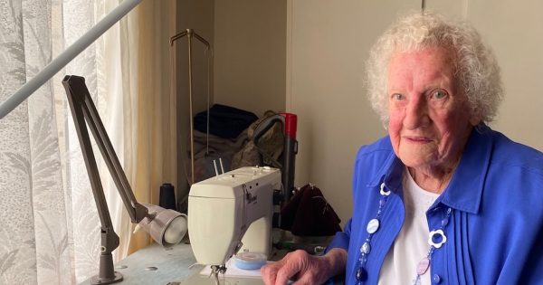 Joyce’s skill and resolve emerged in beautiful bridal gowns