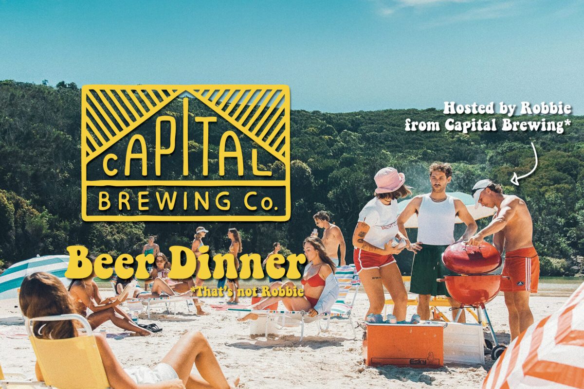 Capital Brewing Co. Beer Dinner at Canberra Southern Cross Club Jamison