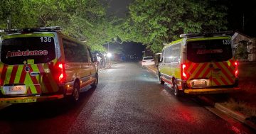 'Traumatic for everyone': man dies after attacking partner, shooting at police