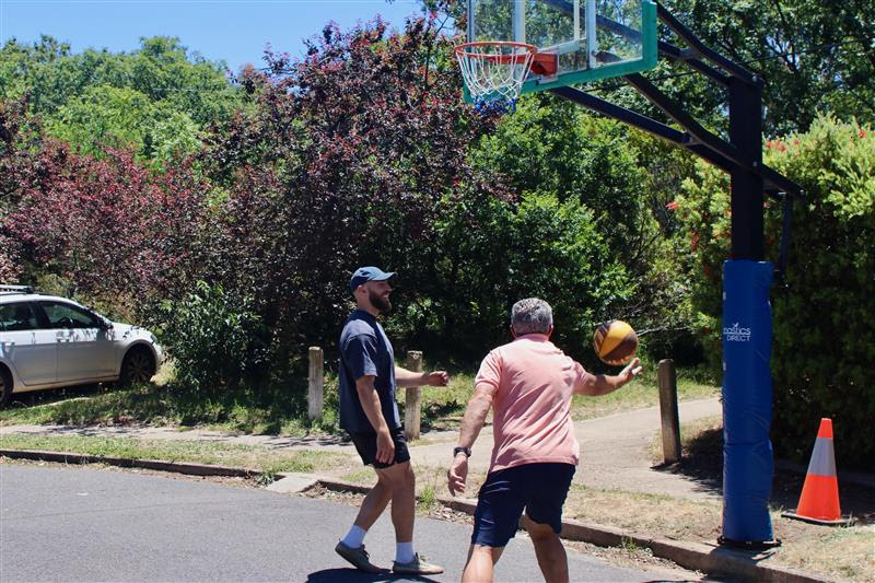 O'Connor basketball hoop