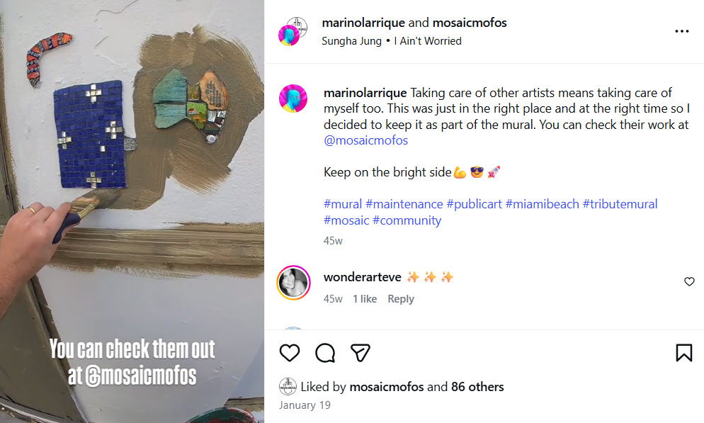 Mosaic artwork, Canberra