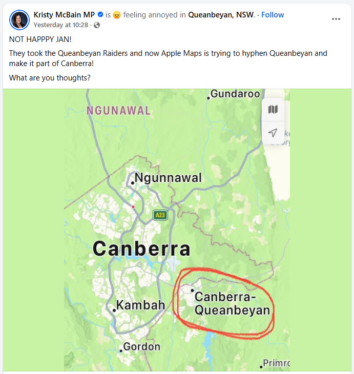 Apple Maps screenshot