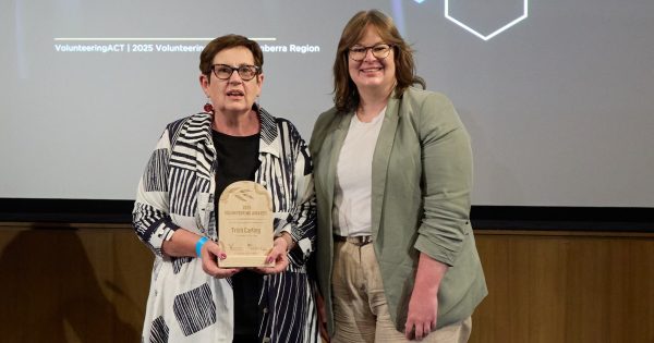 Canberra’s new Volunteer of the Year has spent 30 years doing the most important 'tiny things'