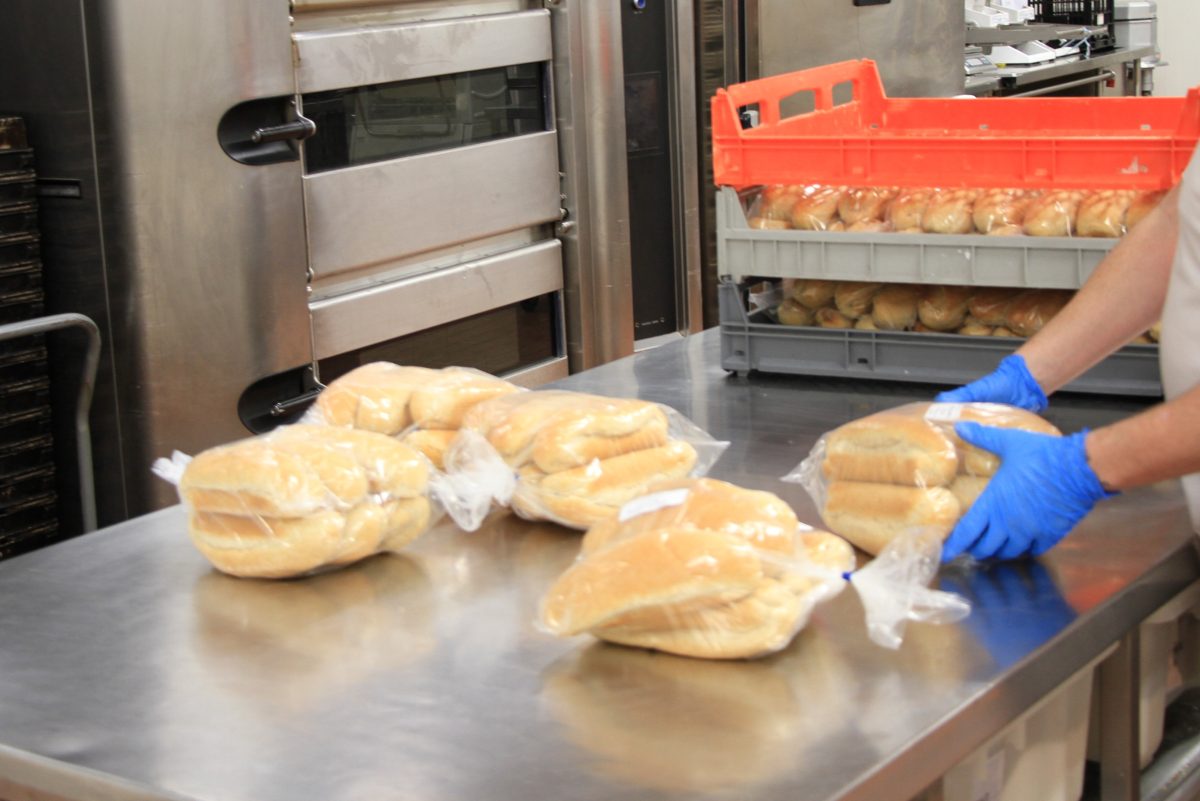 packs of bread rolls on a table