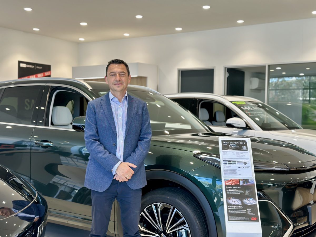 Lennock Motors co-owner Peter Axiom.