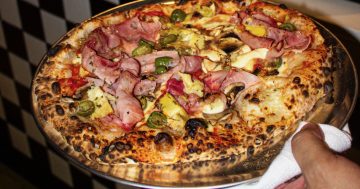 Pizzeria Officina replaces mechanical workshop with pizza factory on Lonsdale Street