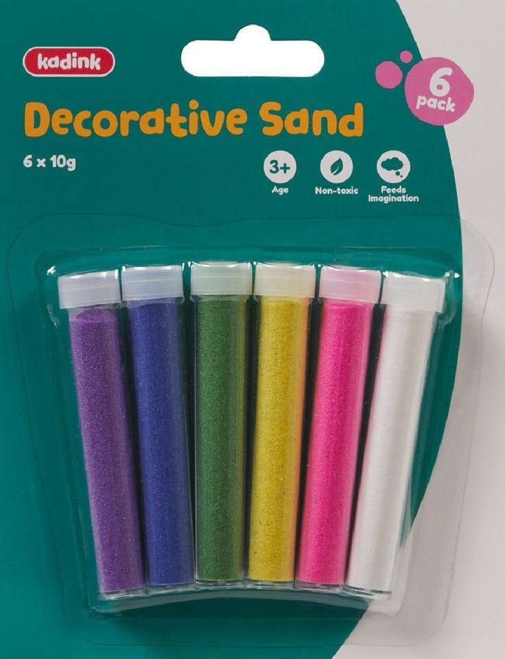 Kadink Decorative sand 10g x 6 pack
