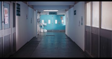 Narrabundah College corridor gets its moment of fame in new Canberra-made 'dark comedy'