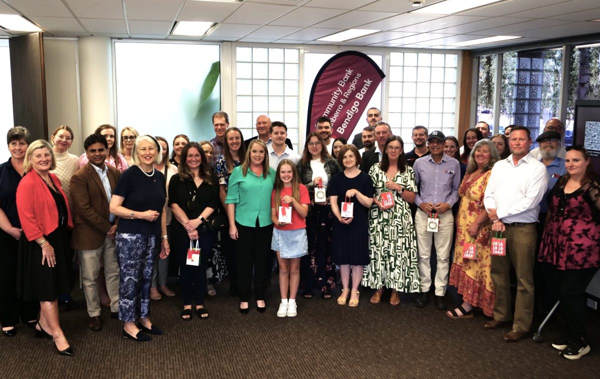large group of people in a room
