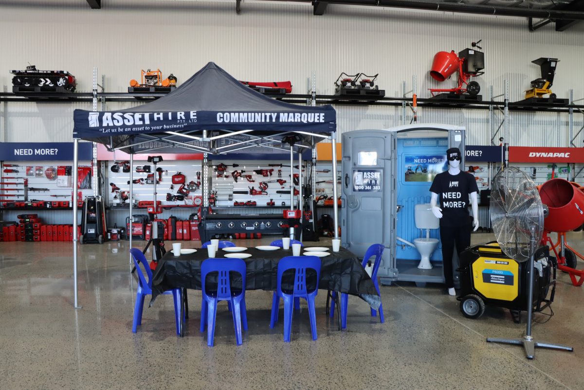 Asset Construction Hire party hire equipment