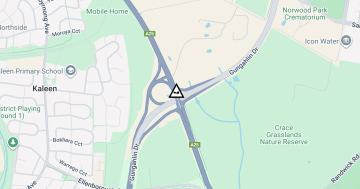 Motorist dies after collision with truck near Gungahlin Drive