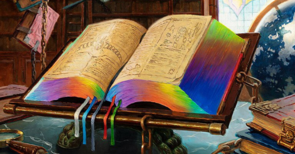 Wizardly tomes, mysterious manuscripts and cursed volumes