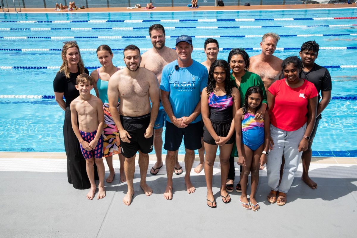 group of people by a pool