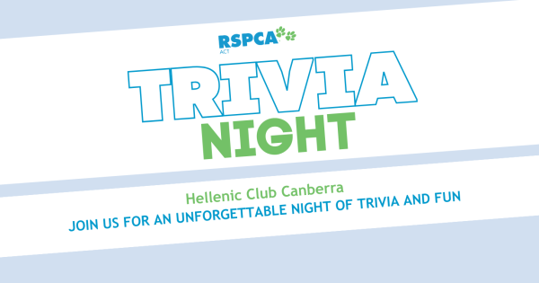 RSPCA ACT's Trivia Night
