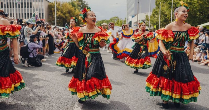 The evolution of the Multicultural Festival from humble stalls to a celebration of Canberra