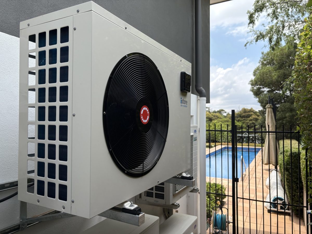 pool heat pump system