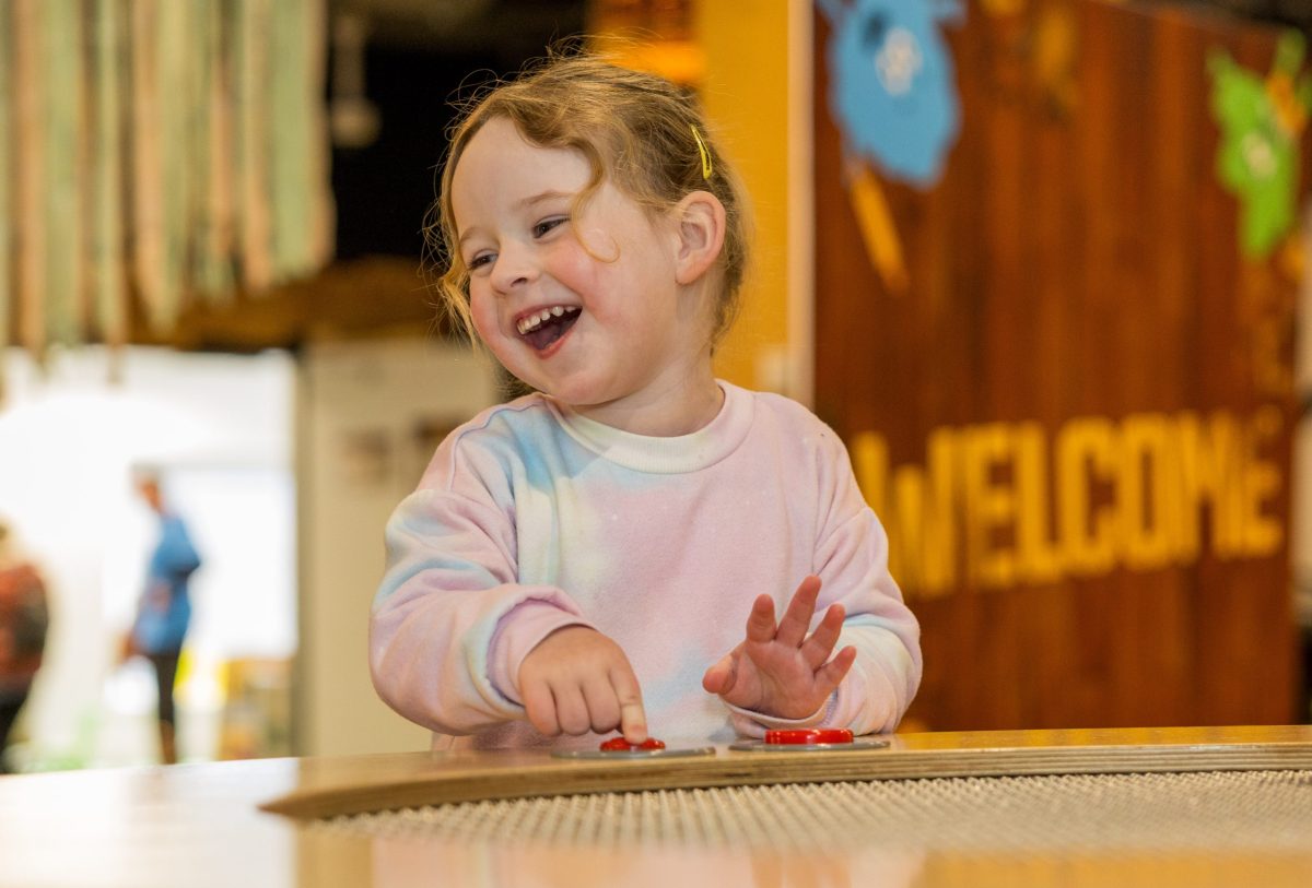 Child plays at Questacon