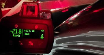 Driver allegedly clocked doing 218 km/h on Hume Highway unlicensed since 2009