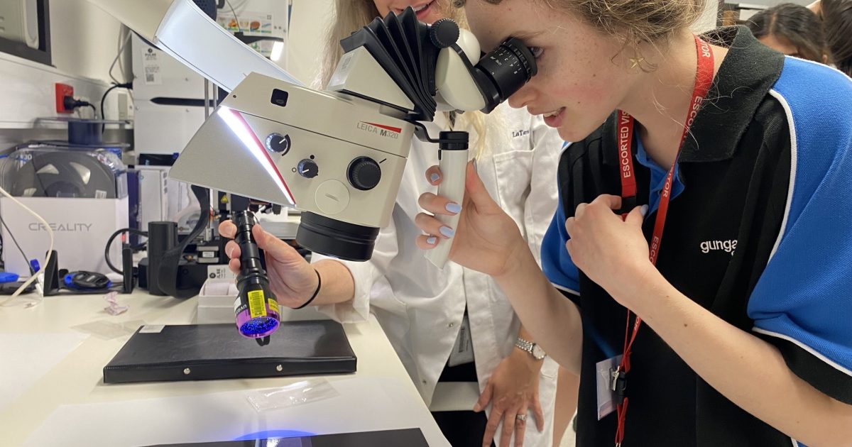 Think STEM is what you see in high school? The AFP Forensics Lab shows you need to think again