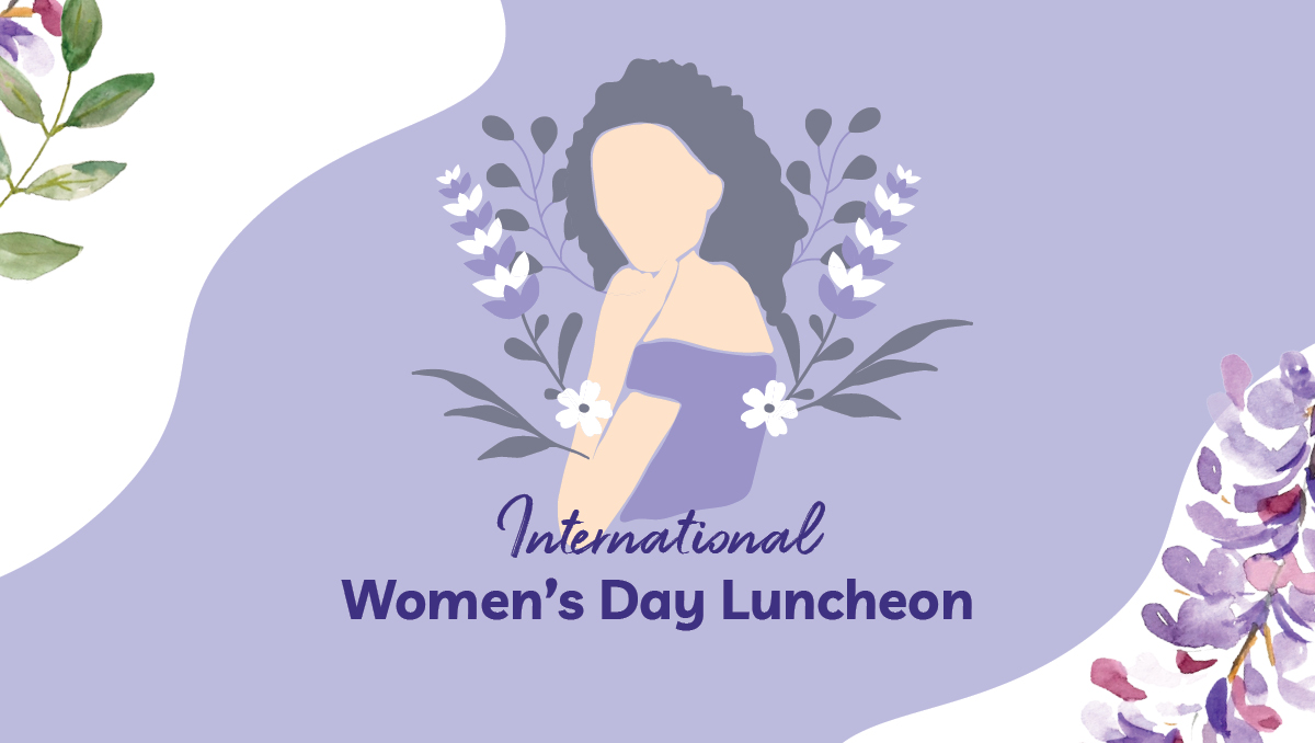 International Womens Day event poster