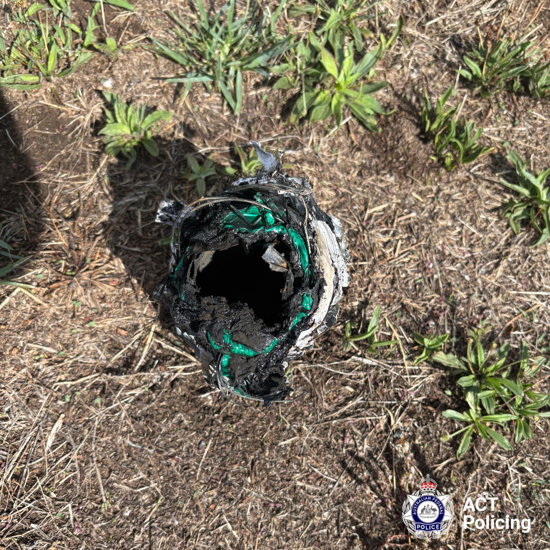 A photo of the alleged device from the top