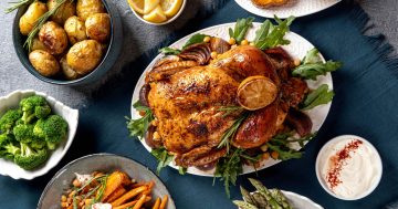 Good bread, good meat, good grief, let's eat!