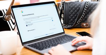 How to make Region Canberra your preferred news source on Google