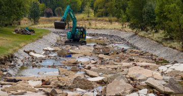 UPDATE: Storm causes week-long closure of school, Yarralumla Creek extensively damaged