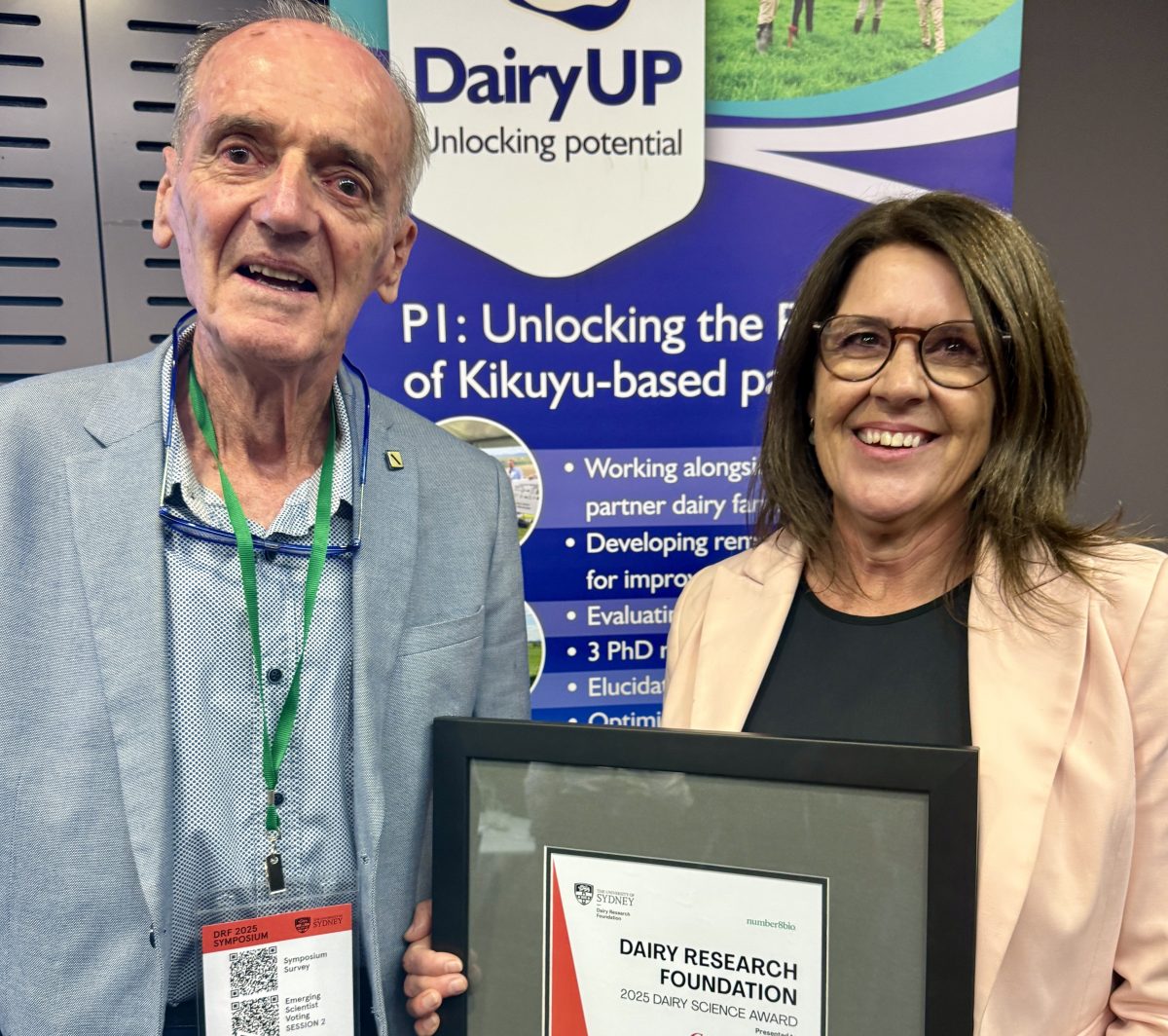 Geoff and his daughter Kate Boxsell