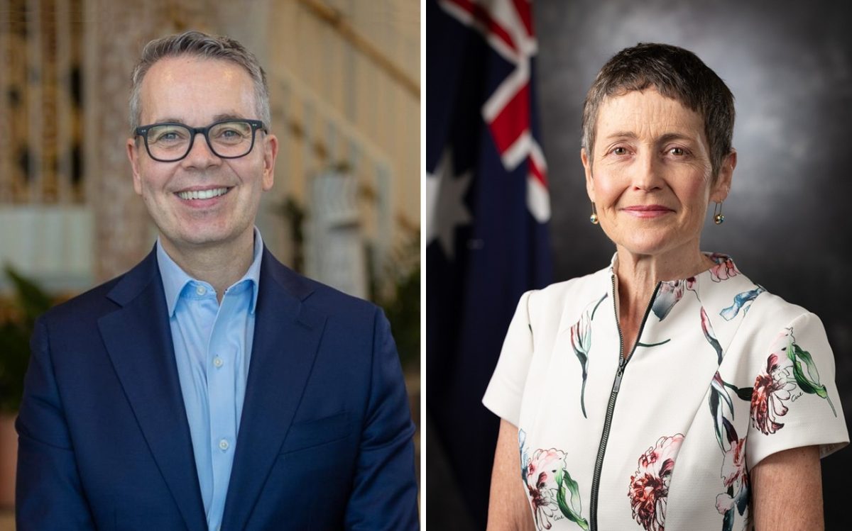 combined portraits of a smiling man and a woman