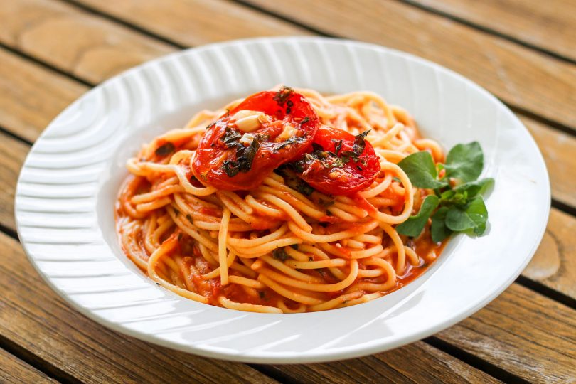 Roasted Tomato Pasta Sauce. Photo: Kate Raymond.