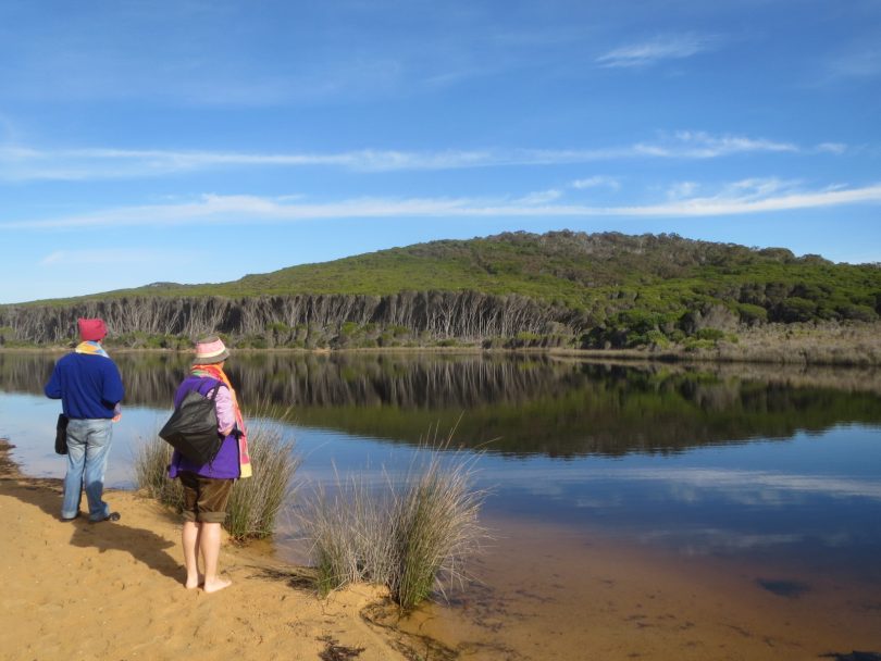 Bournda Lagoon, great camp spot. Photo: Kathleen McCann