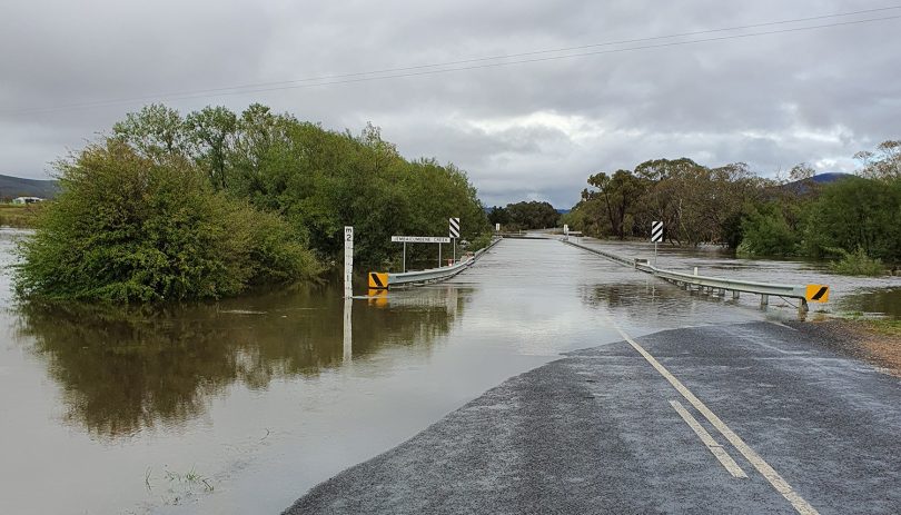 Flooding at Jembaicumbene Creek