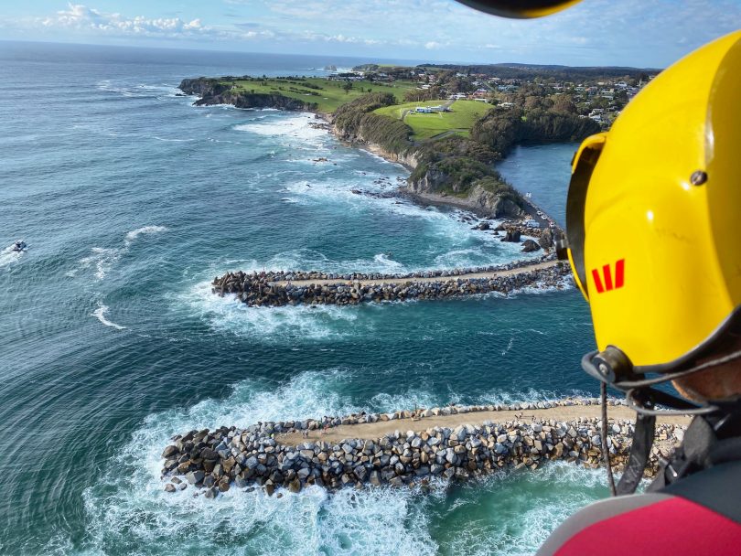 The Westpac Lifesaver Rescue Helicopter