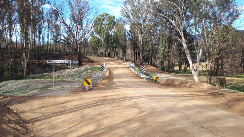 Pidgeon Gully Bridge on Araluen Road.