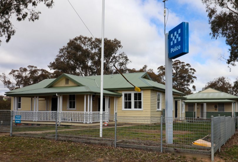 Exterior of Bigga Police Station.