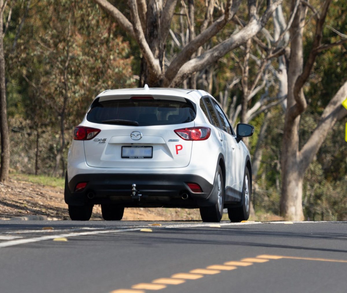 P Plate car