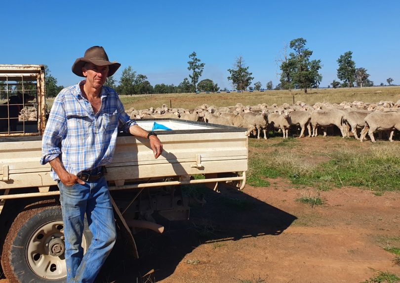 Woolgrower Trevor Ryan