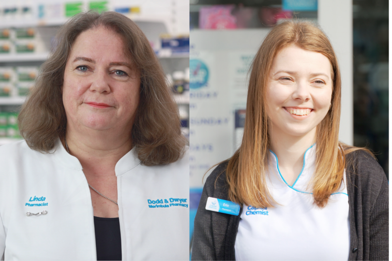 Linda Badewitz-Dodd and Erin Cooper