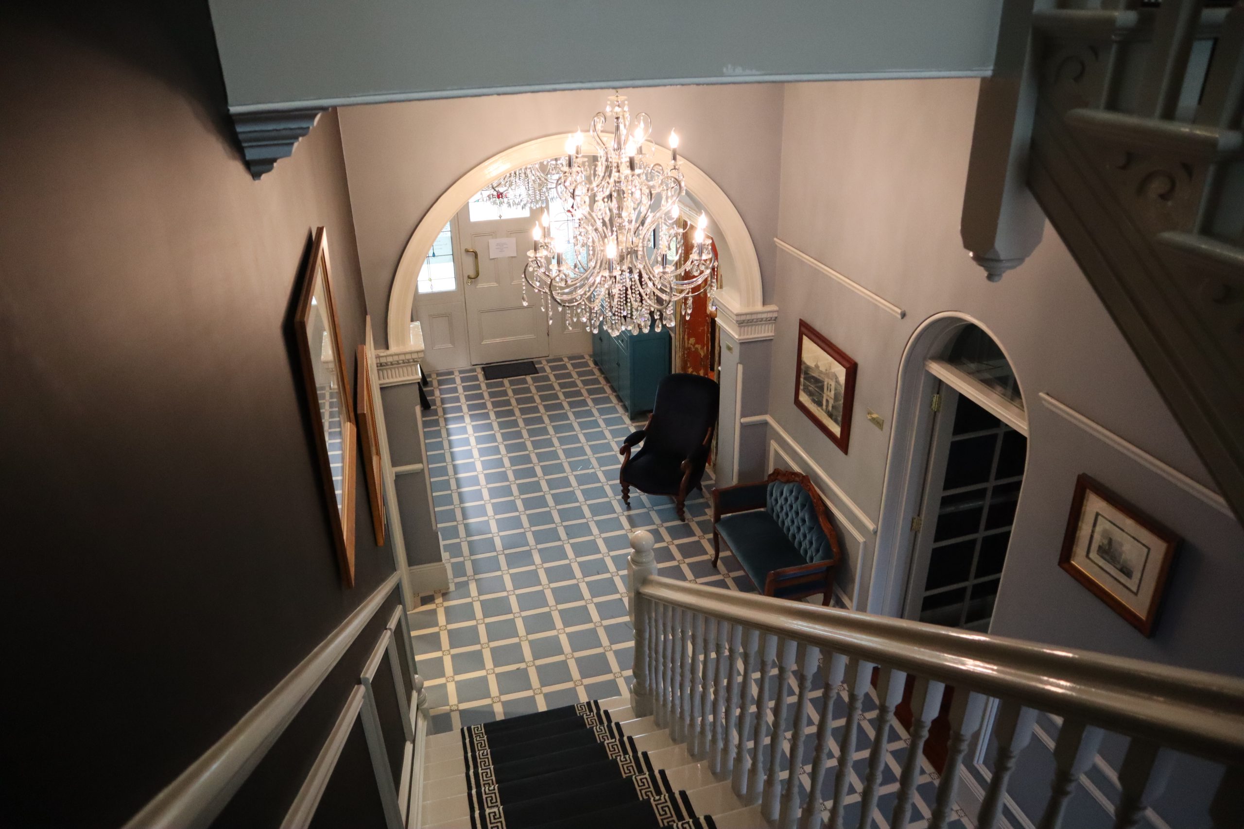 Entry and Hall at the Hotel Australasia.