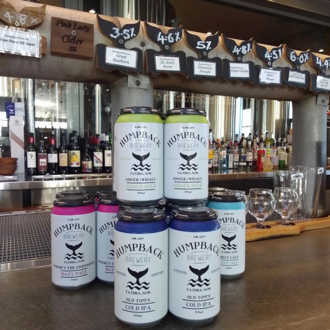 Humpback tinnies on a bar,