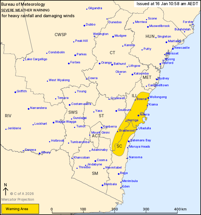 severe weather warning